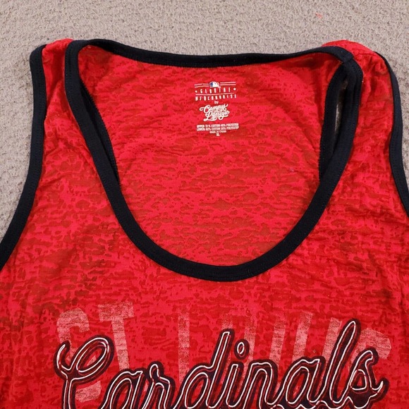St. Louis Cardinals Shirt Girls Extra Large Red Tank Top Campus Lifestyle Tee‎ - Picture 3 of 10